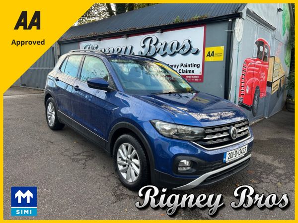 Volkswagen T-Cross Estate, Petrol, 2020, Blue