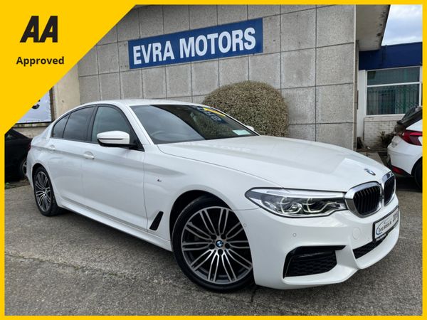 BMW 5-Series Saloon, Diesel, 2018, White