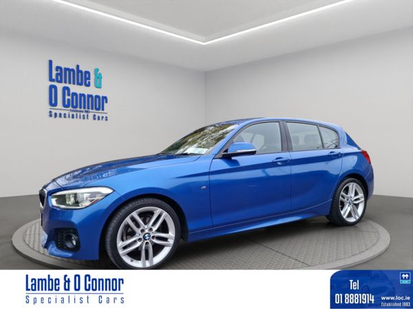 BMW 1-Series Hatchback, Diesel, 2017, Blue