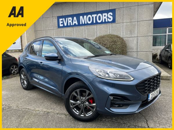 Ford Kuga SUV, Petrol Plug-in Hybrid, 2023, Blue