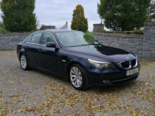 BMW 5-Series Saloon, Diesel, 2007, Blue