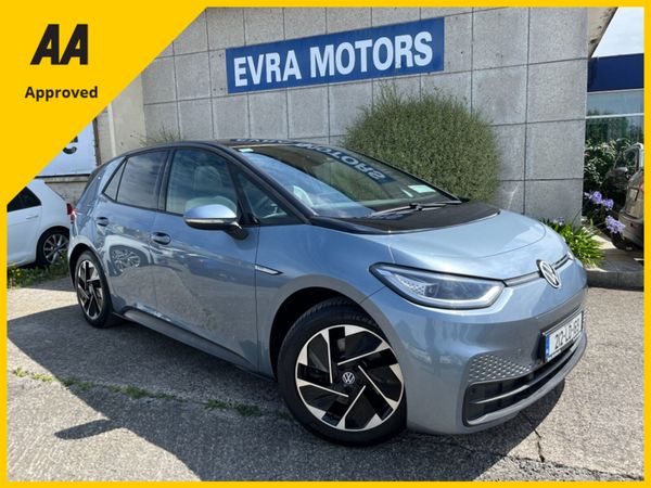 Volkswagen ID.3 Hatchback, Electric, 2021, Blue