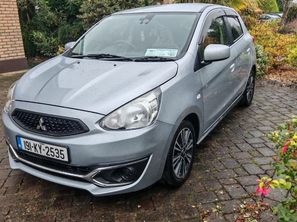 Mitsubishi Mirage Hatchback, Petrol, 2019, Silver
