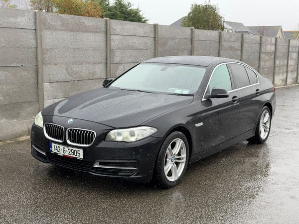 BMW 5-Series Saloon, Diesel, 2014, Black