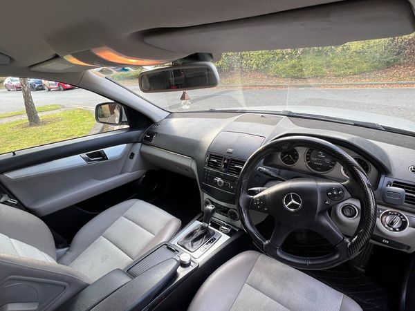 Mercedes-Benz C-Class Saloon, Petrol, 2008, Silver
