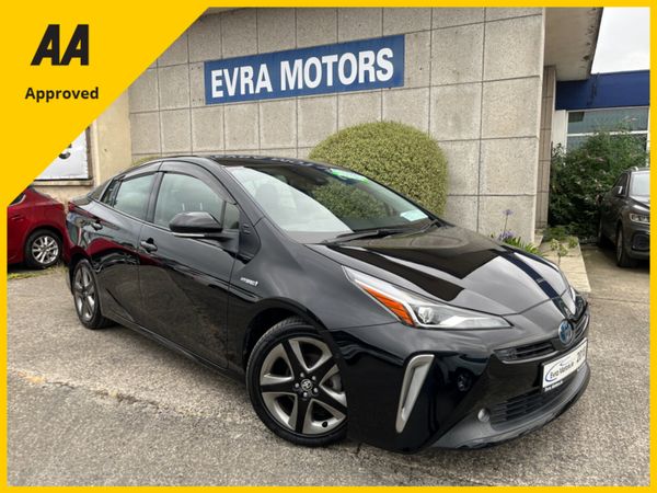 Toyota Prius Saloon, Petrol Hybrid, 2018, Black