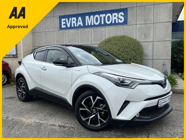 Toyota C-HR SUV, Petrol Hybrid, 2018, White