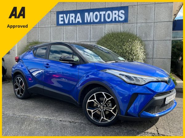 Toyota C-HR SUV, Petrol Hybrid, 2021, Blue