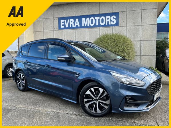 Ford S-Max MPV, Petrol Hybrid, 2023, Blue