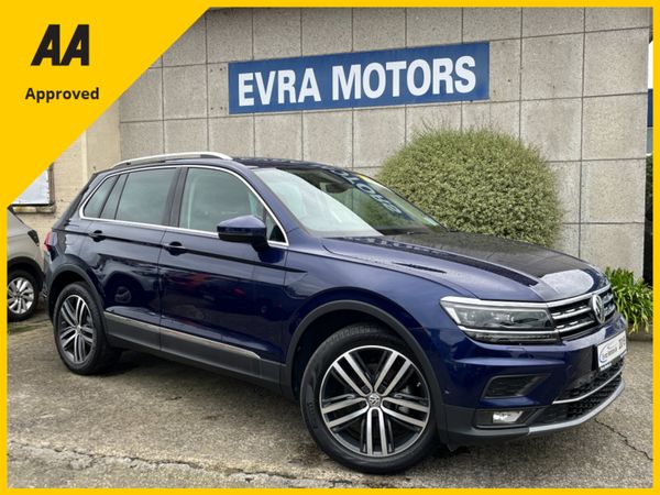 Volkswagen Tiguan SUV, Diesel, 2019, Blue