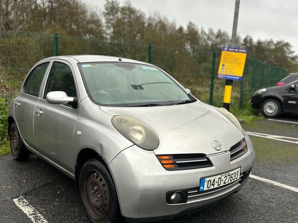 Nissan Micra Hatchback, Petrol, 2004, Silver