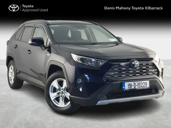 Toyota RAV4 SUV, Petrol Hybrid, 2019, Blue