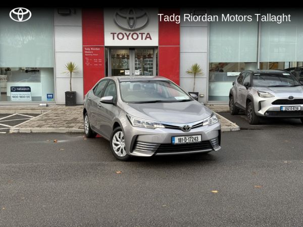 Toyota Corolla Saloon, Petrol, 2018, Grey