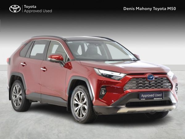 Toyota RAV4 SUV, Petrol Hybrid, 2023, Red