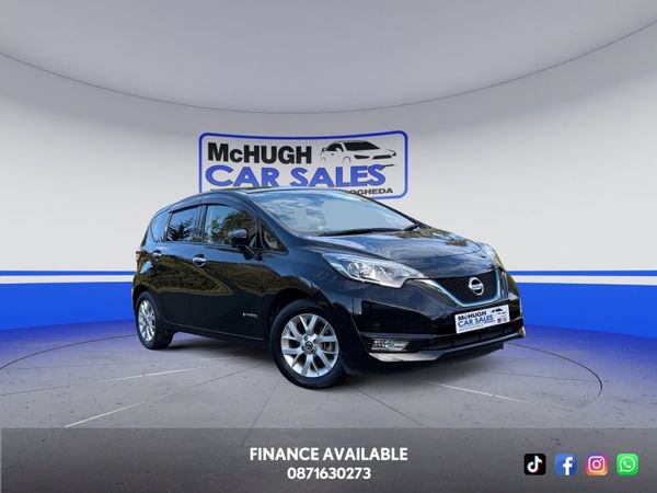 Nissan Note Hatchback, Petrol Hybrid, 2019, Black
