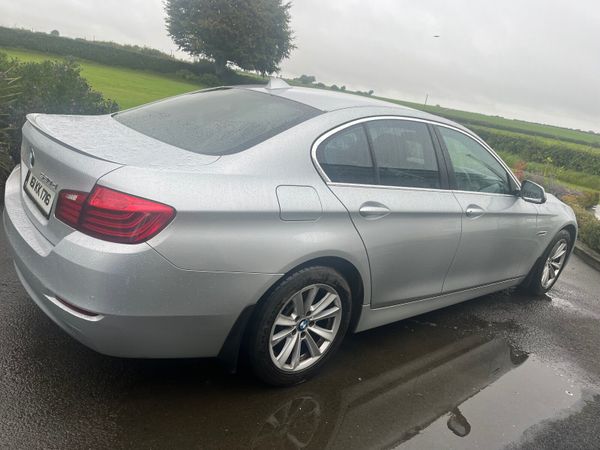 BMW 5-Series Saloon, Diesel, 2016, Silver