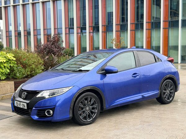 Honda Civic Hatchback, Diesel, 2015, Blue