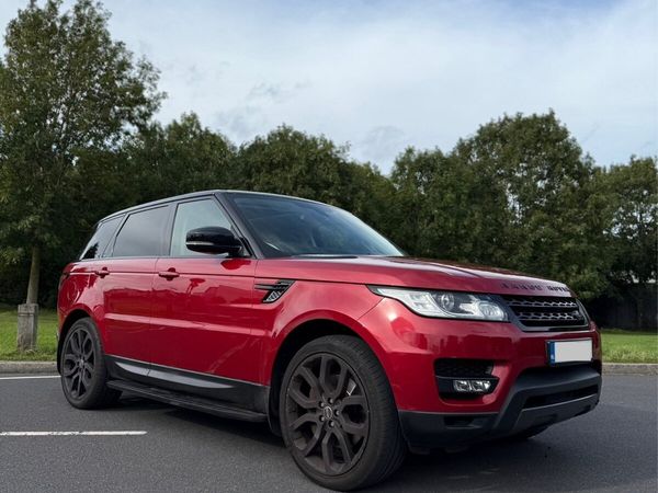 Land Rover Range Rover Sport SUV, Diesel, 2015, Red