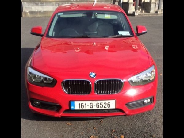 BMW 1-Series Hatchback, Diesel, 2016, Red