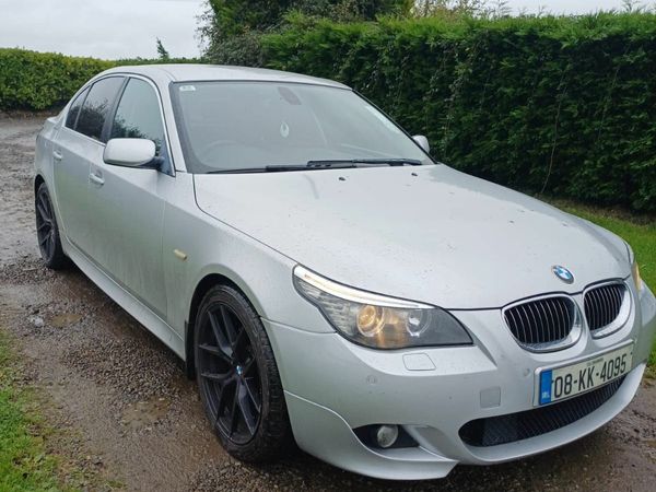 BMW 5-Series Saloon, Diesel, 2008, Silver