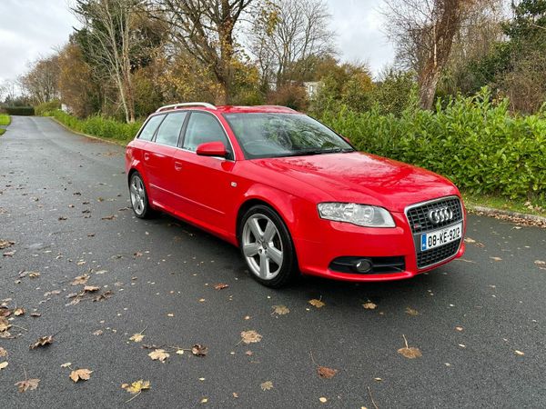 Audi A4 Estate, Diesel, 2008, Red