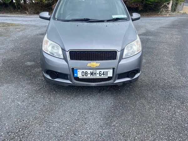 Chevrolet Aveo Hatchback, Petrol, 2008, Grey