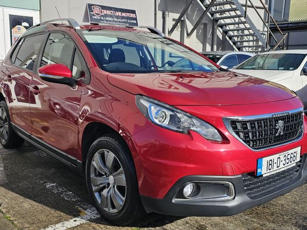Peugeot 2008 Estate, Petrol, 2018, Red