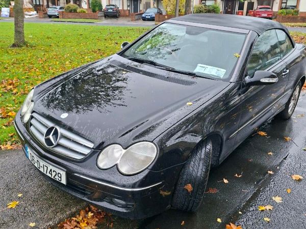 Mercedes-Benz CLK Convertible, Petrol, 2006, Black