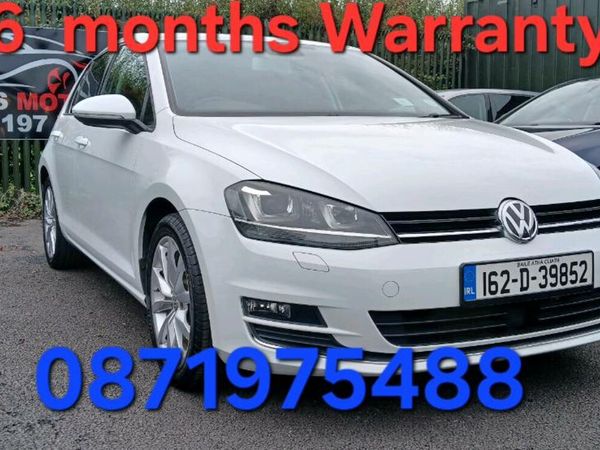 Volkswagen Golf Hatchback, Petrol, 2016, White