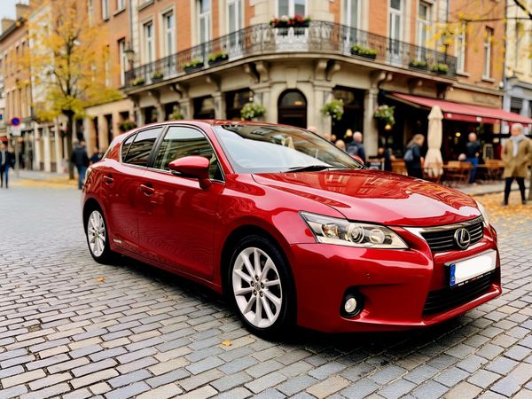 Lexus CT Hatchback, Petrol Hybrid, 2012, Red