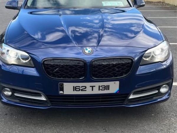 BMW 5-Series Saloon, Diesel, 2016, Blue