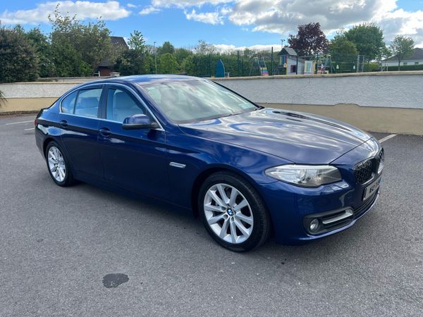 BMW 5-Series Saloon, Diesel, 2016, Blue