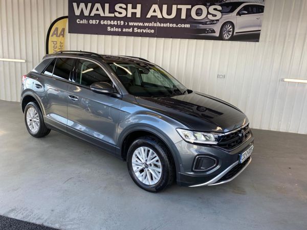 Volkswagen T-Roc SUV, Petrol, 2023, Grey