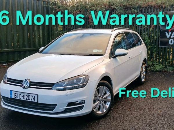 Volkswagen Golf Estate, Petrol, 2015, White