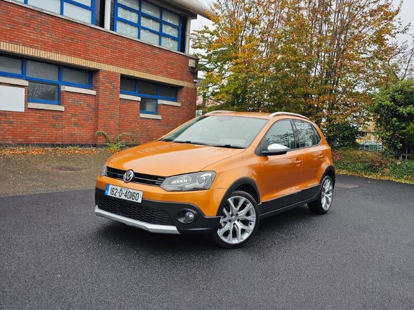 Volkswagen Polo Hatchback, Petrol, 2016, Orange