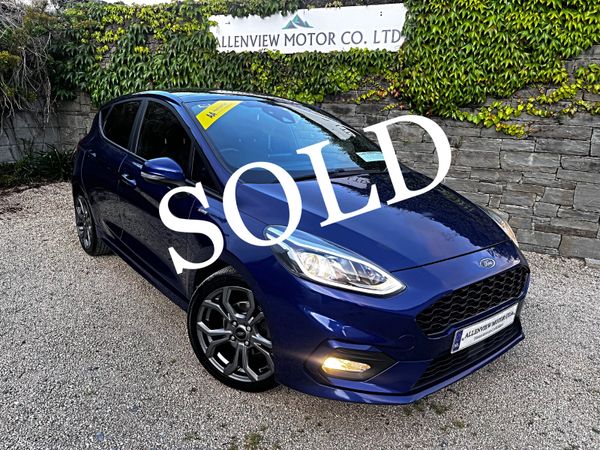 Ford Fiesta Hatchback, Petrol, 2018, Blue