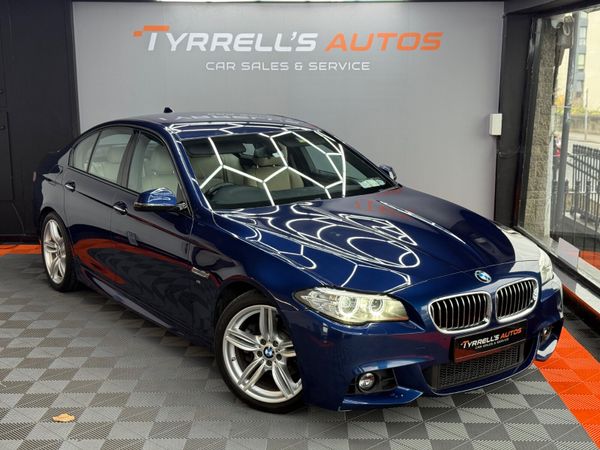 BMW 5-Series Saloon, Diesel, 2016, Blue