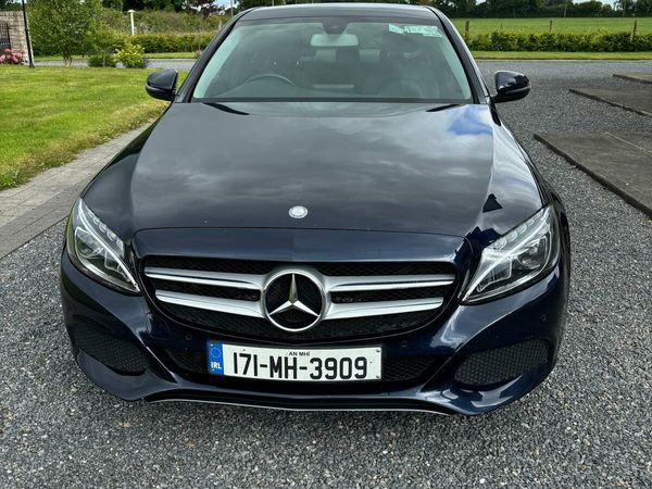 Mercedes-Benz C-Class Saloon, Diesel, 2017, Blue