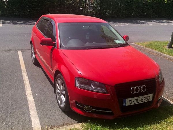 Audi A3 Hatchback, Diesel, 2012, Red