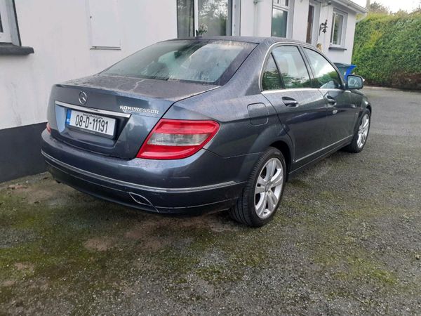 Mercedes-Benz C-Class Saloon, Petrol, 2008, Grey