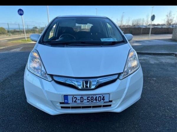 Honda Fit Hatchback, Petrol Hybrid, 2012, White