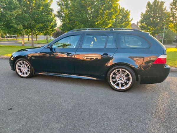 BMW 5-Series Estate, Diesel, 2007, Black