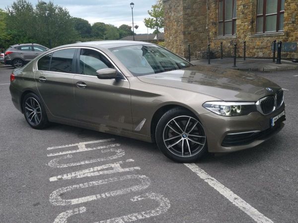 BMW 5-Series Saloon, Diesel, 2017, Bronze