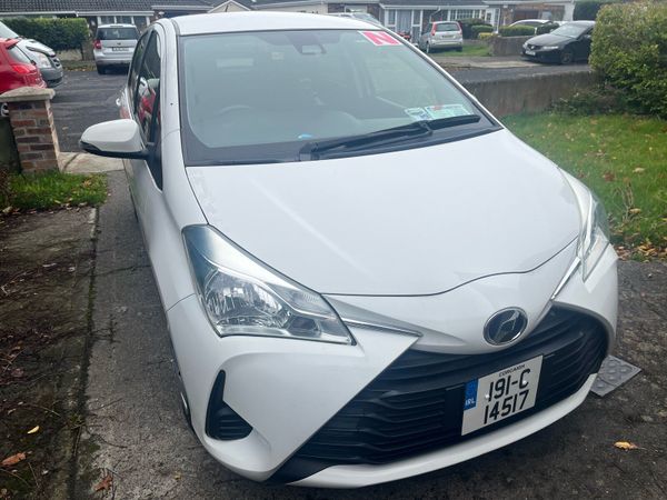 Toyota Vitz Hatchback, Petrol, 2019, White