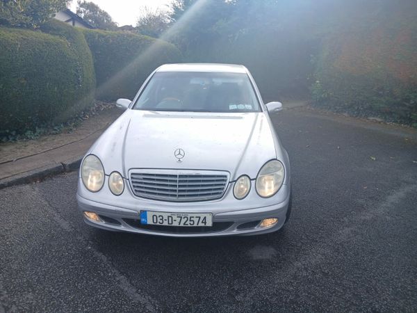 Mercedes-Benz E-Class Saloon, Petrol, 2003, Silver