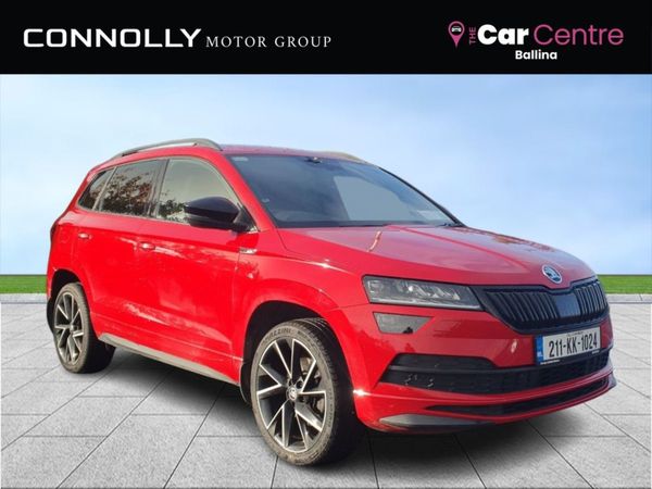 Skoda Karoq Estate, Diesel, 2021, Red