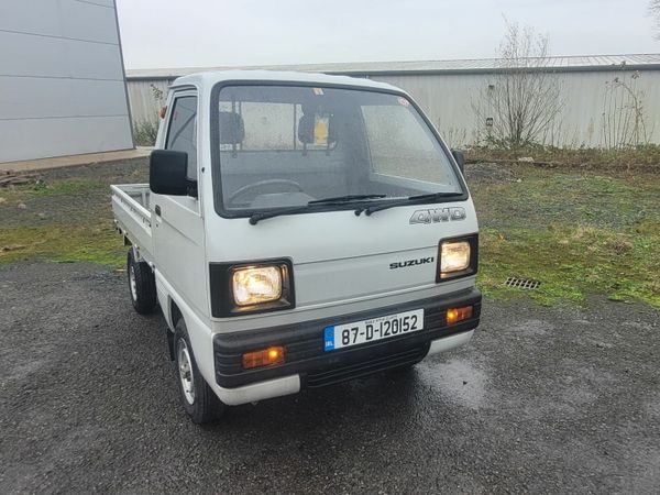 Suzuki Carry Dropside, Petrol, 1987, Grey