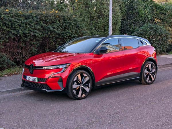 Renault Megane Hatchback, Electric, 2024, Red