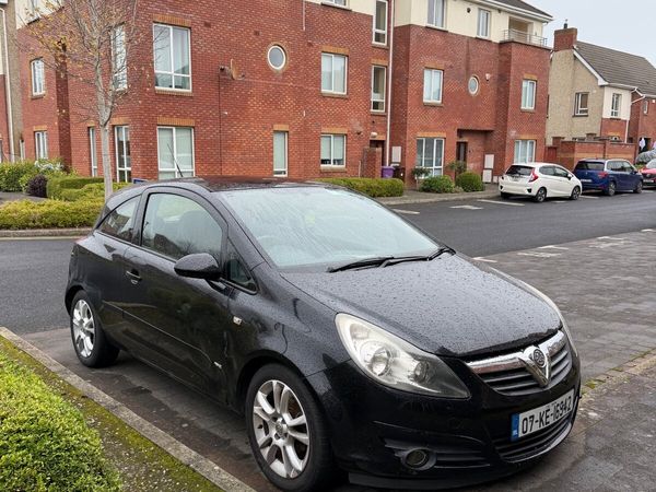 Vauxhall Corsa Hatchback, Petrol, 2007, Black