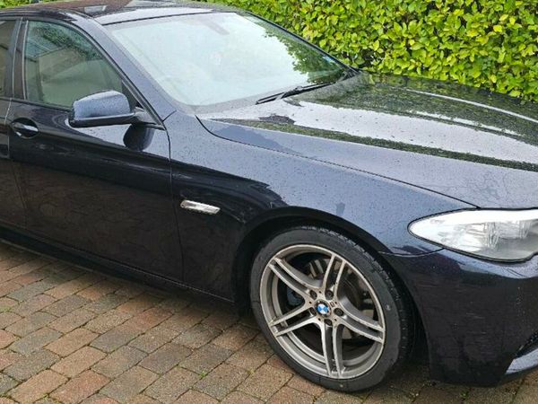 BMW 5-Series Saloon, Diesel, 2013, Black